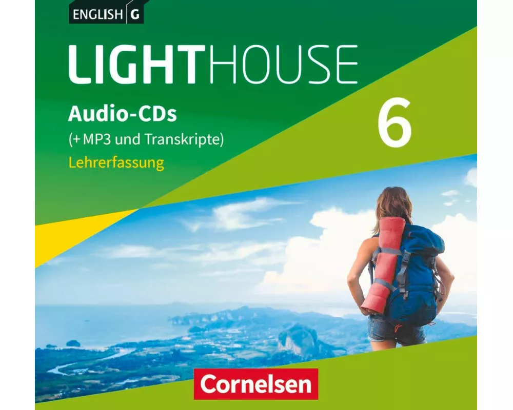 English G Lighthouse, Allgemeine Ausgabe, Band 6: 10. Schuljahr, Audio-CDs (Vollfassung), Audio-Dateien auch als MP3