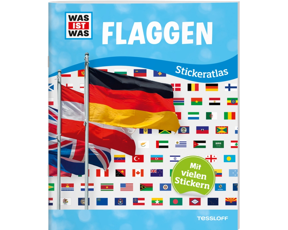 WAS IST WAS Sticker-Atlas Flaggen