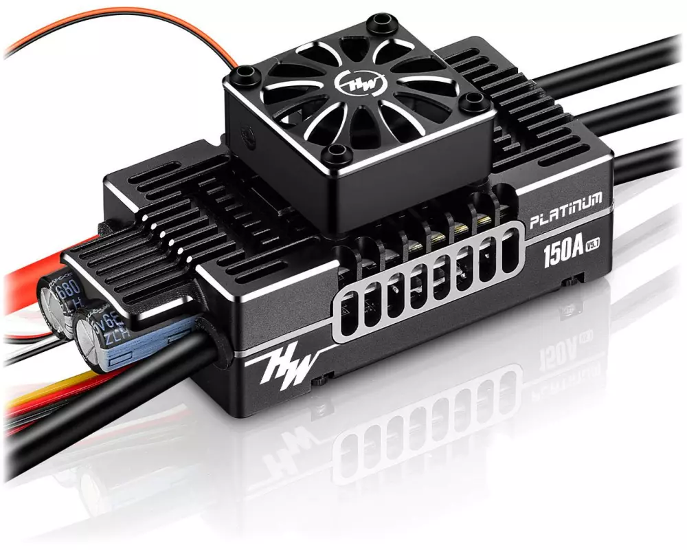 Hobbywing Brushless Regler Platinum Pro V5.1 150 A, 3-8S, BEC