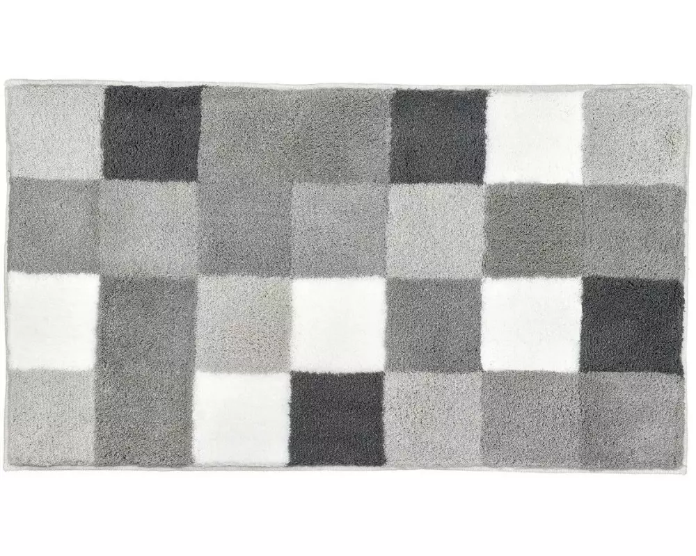 Kleine Wolke Badteppich Caro 70 x 120 cm, Anthrazit