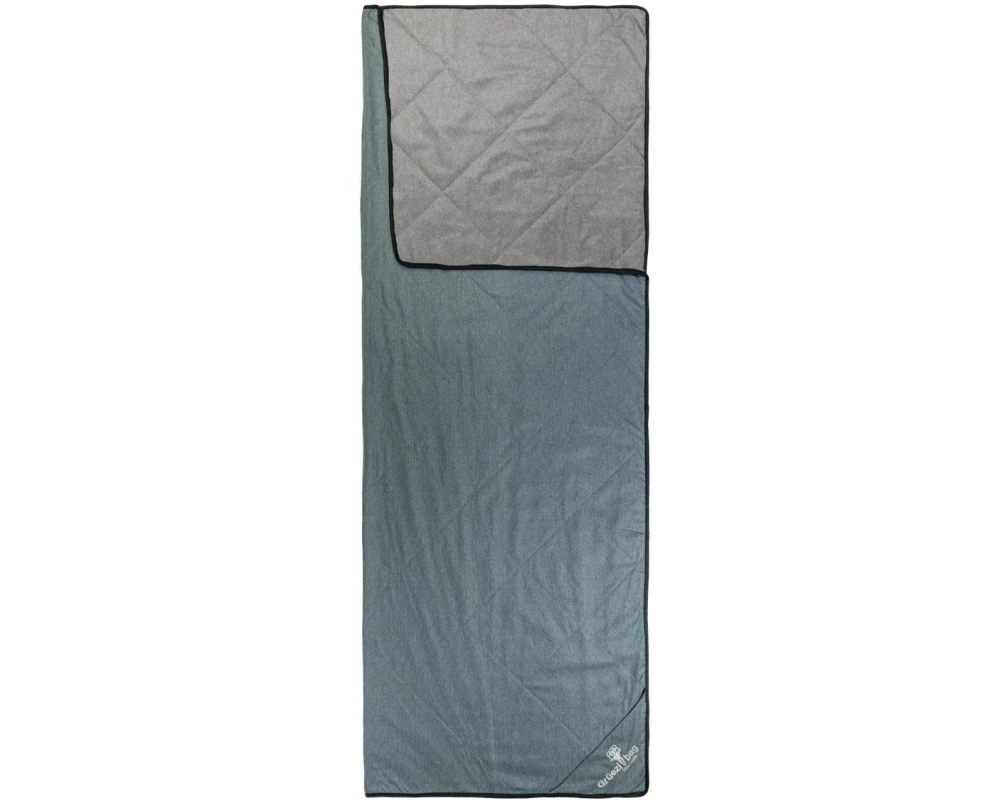Grüezi Bag Wellhealth Blanket Wool Deluxe 185 cm, Grau