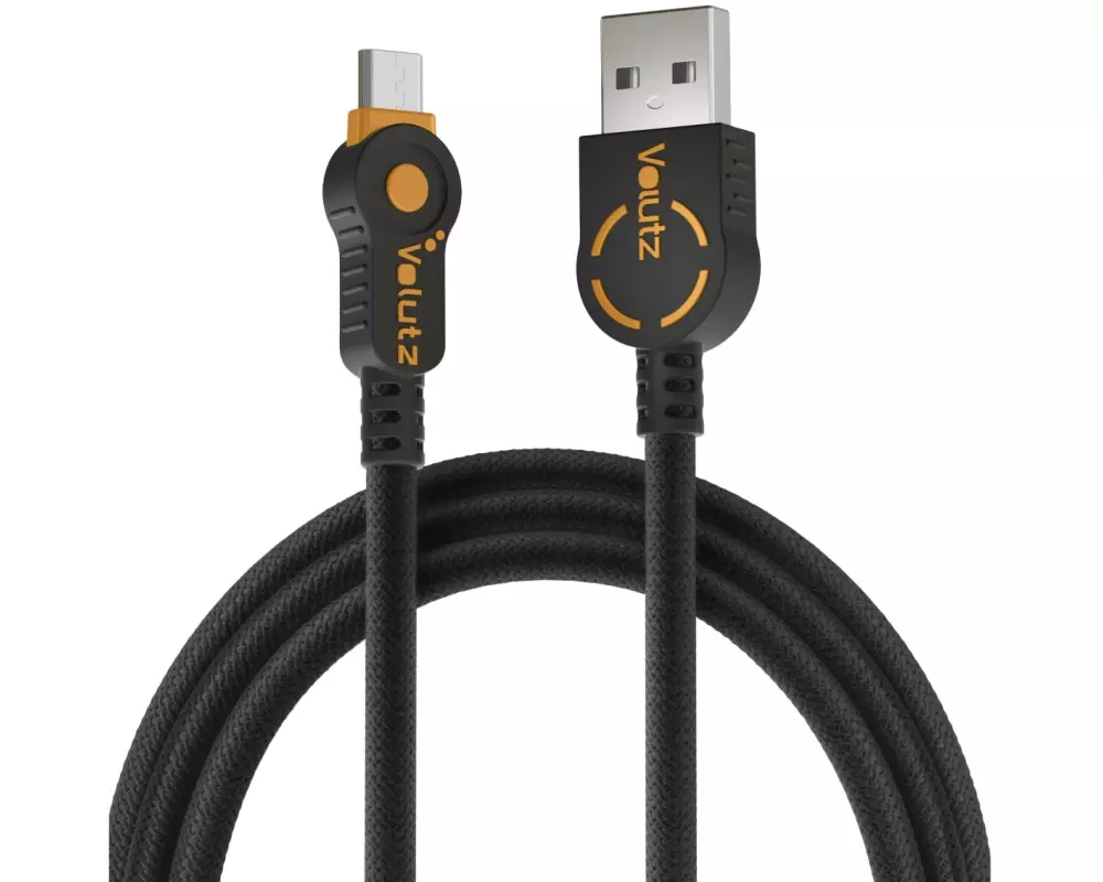 Volutz USB 2.0-Kabel Equilibrium+ USB A - Micro-USB B 1 m