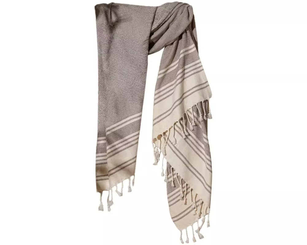 Foutastic Strandtuch New Diamond Light Brown