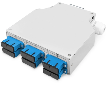 FIBER OPTIC DIN RAIL BOX OS2