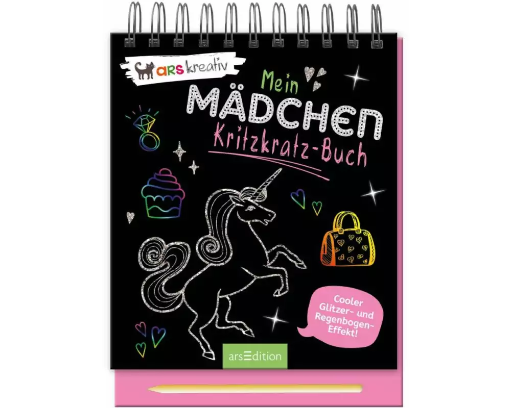 Mein Mädchen-Kritzkratz-Buch