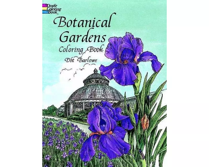 Botanical Gardens Coloring Book
