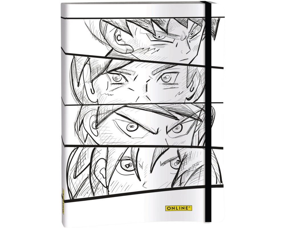 ONLINE Bullet Journal Manga A5 81865 120g, 72 Blatt dotted