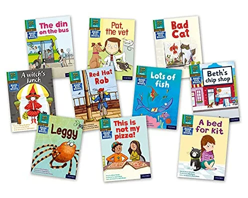 Read Write Inc. Phonics Book Bag Books: Green Set 1 Book Bag Books (Mixed Pack of 10)