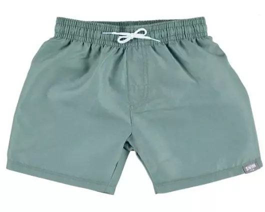 Sterntaler UV-Badeshorts uni Gr. 122/128, Mattgrün