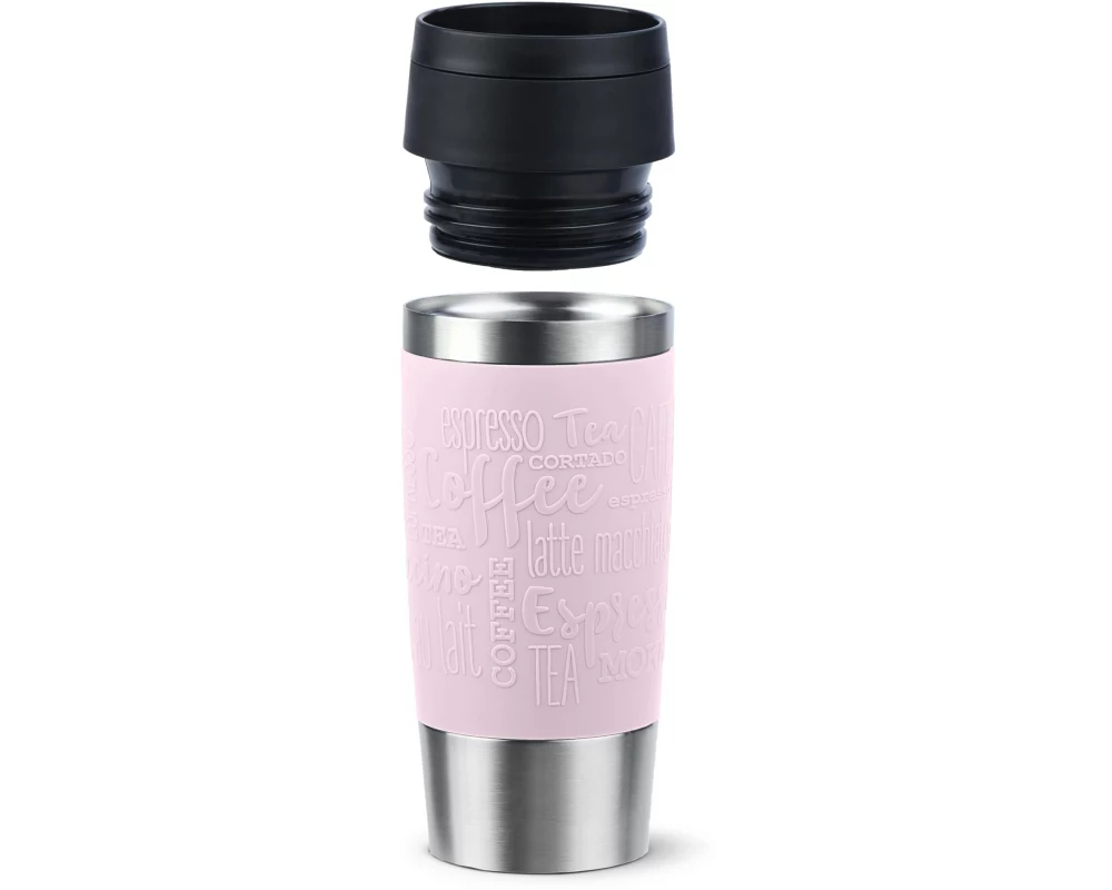 Emsa Thermobecher Travel Mug Classic 360 ml, Rosa