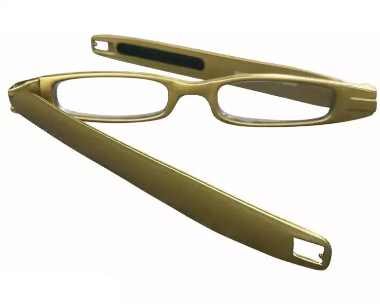 Figoline Lesebrille Gold +2,5