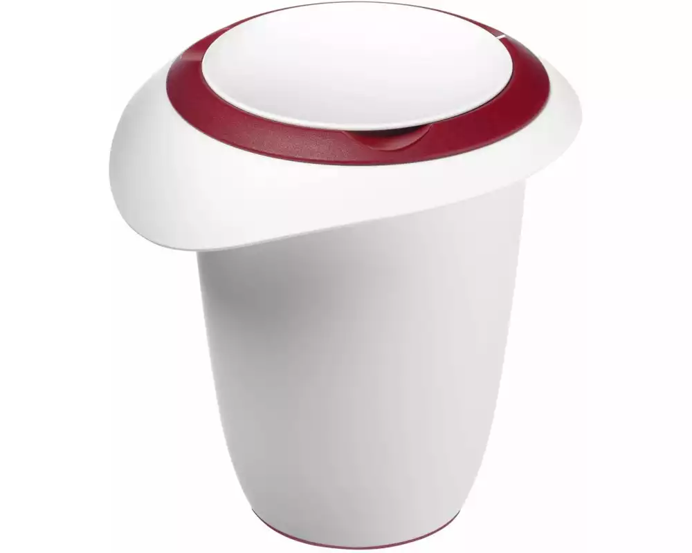 Westmark Quirltopf mit Spritzschutz, rot, 1 lt