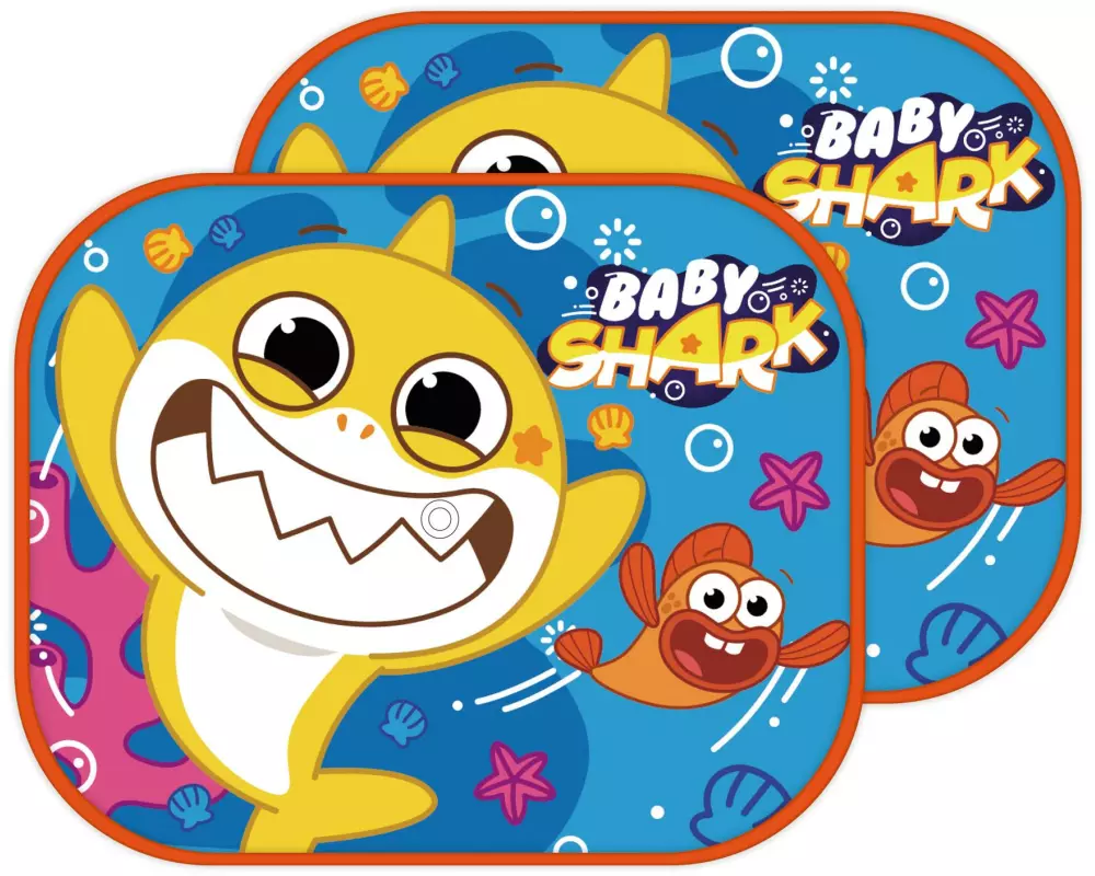 Arditex Sonnenblende Baby Shark 2er Set
