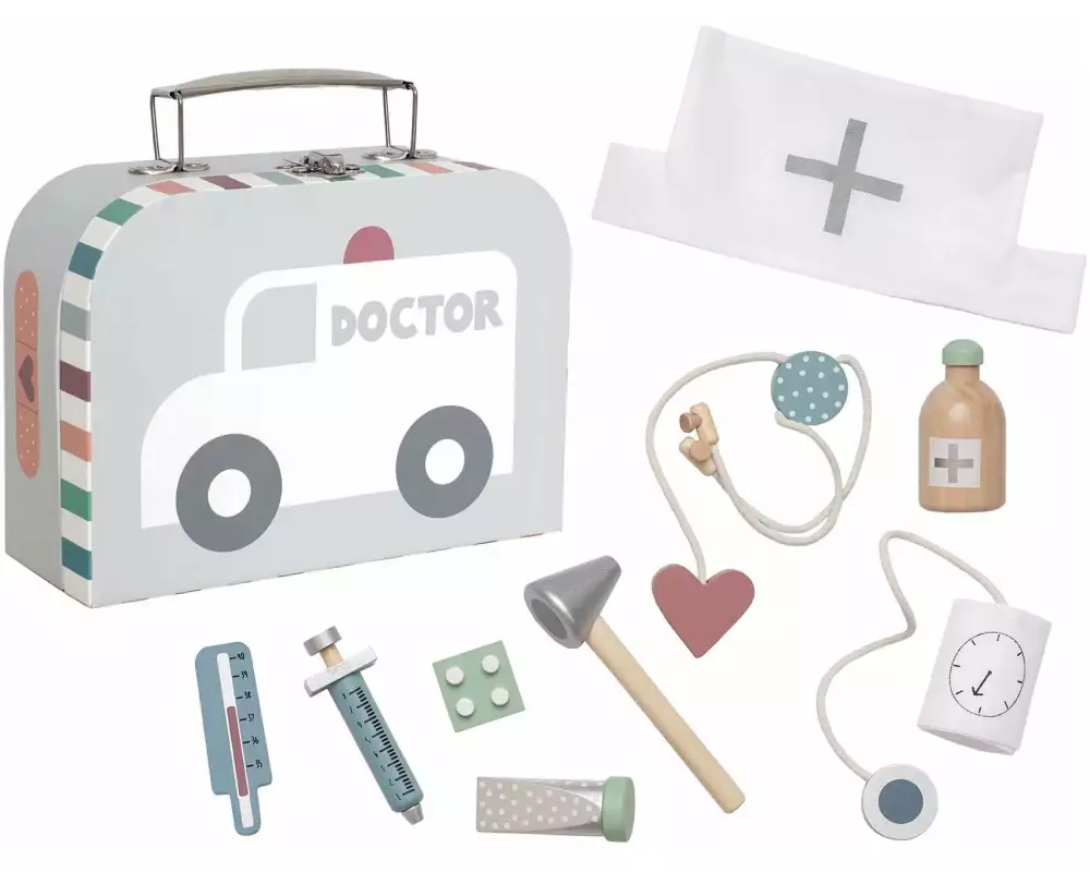 Jabadabado Arztkoffer silber