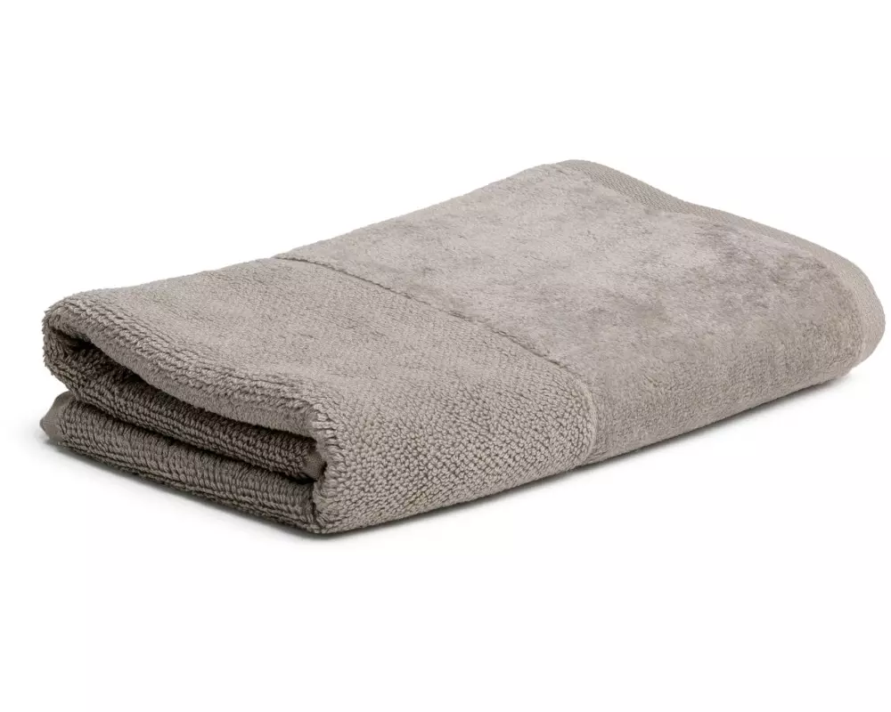 Möve Handtuch Bamboo Luxe Uni 50 x 100 cm, Grau