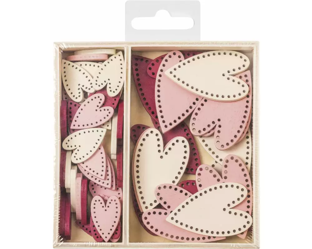 Heyda Streudeko Herzen 54 Stück