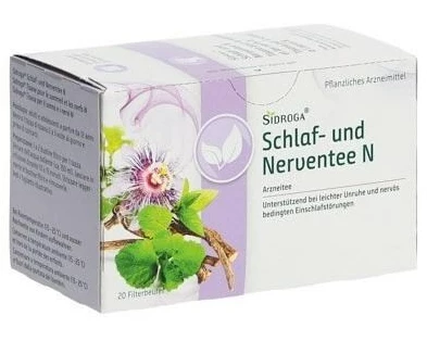 SIDROGA Schlaf- und Nerventee N 20 Stück