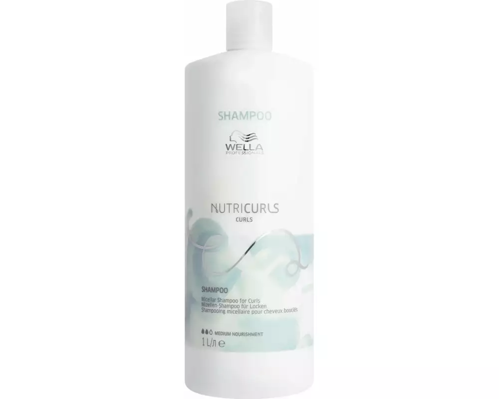 wella NutriCurls Shampoo Curls 1000 ml