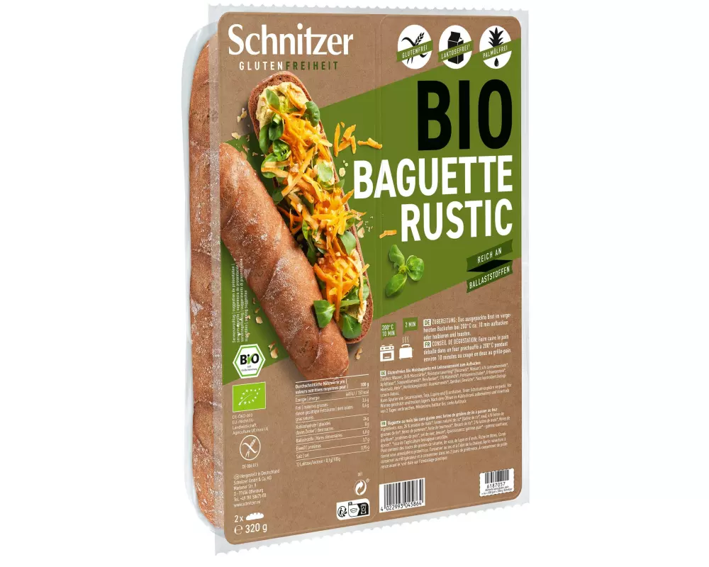 Schnitzer Bio Baguette Rustic 2 x 160 g