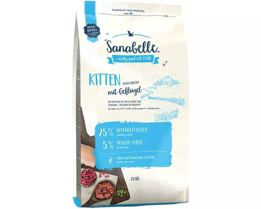 Sanabelle Trockenfutter Kitten, 2 kg