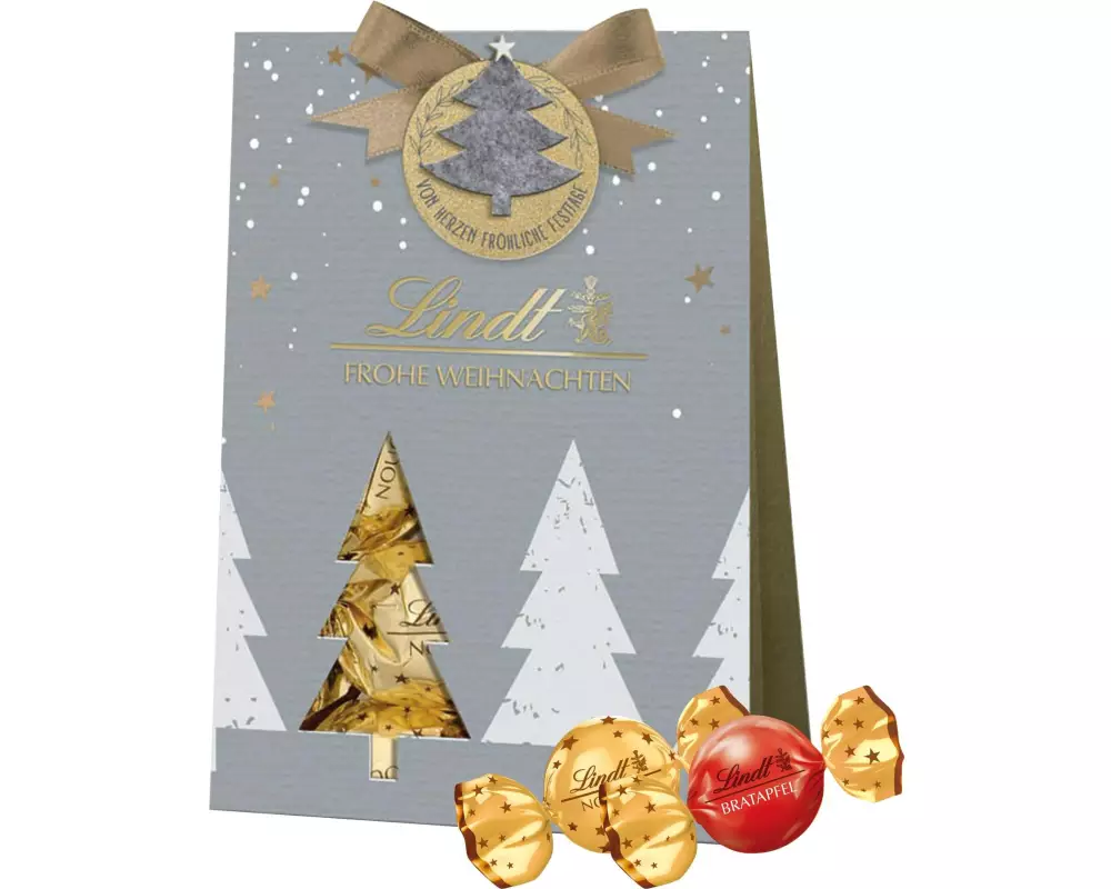 Lindt Pralinés Filz Edition Weihnachten 137 g