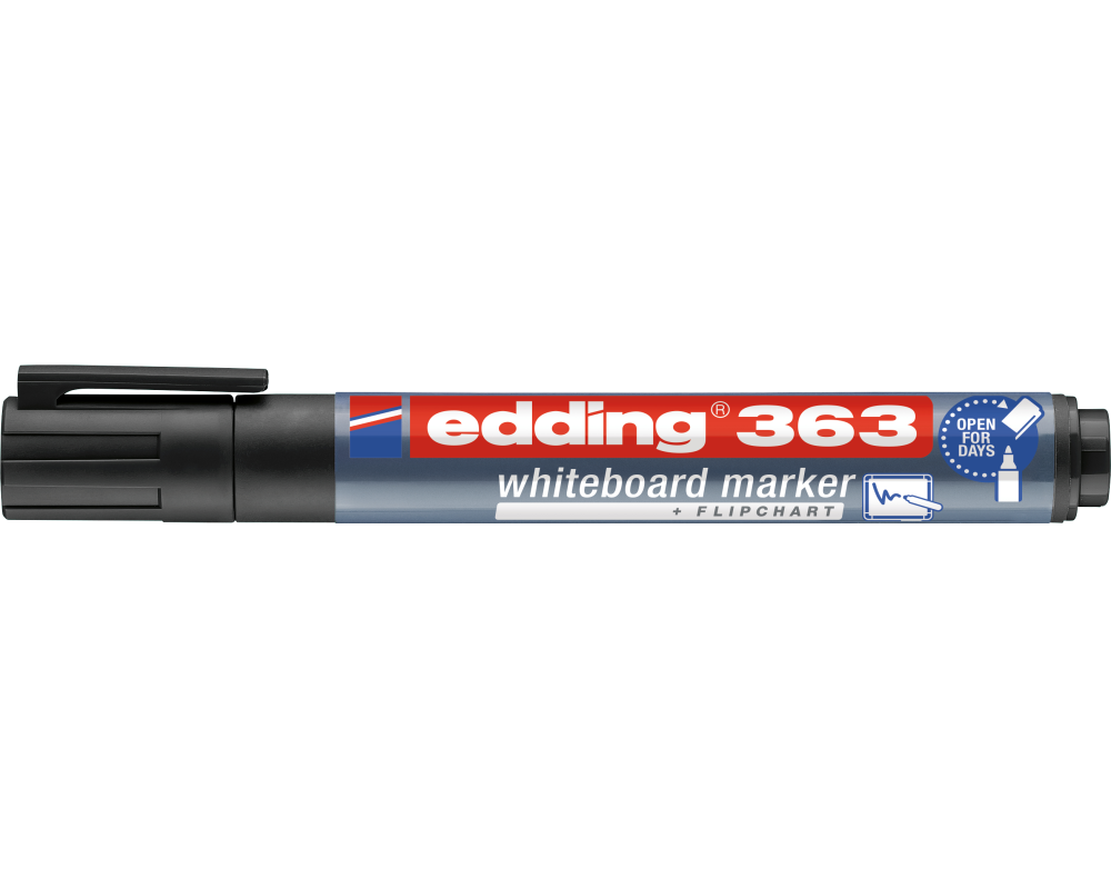 EDDING Whiteboard Marker 363 1-5mm 363-001 schwarz
