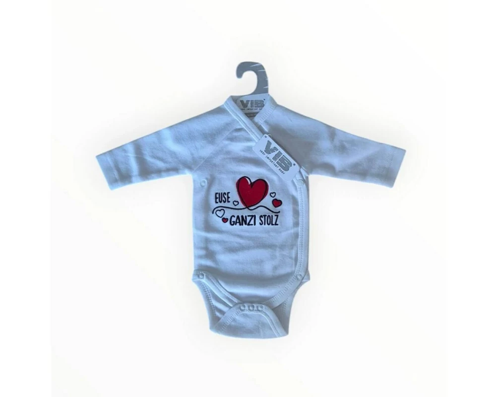 Very Important Baby Langarm-Wickelbody Euse ganzi Stolz Gr. 56