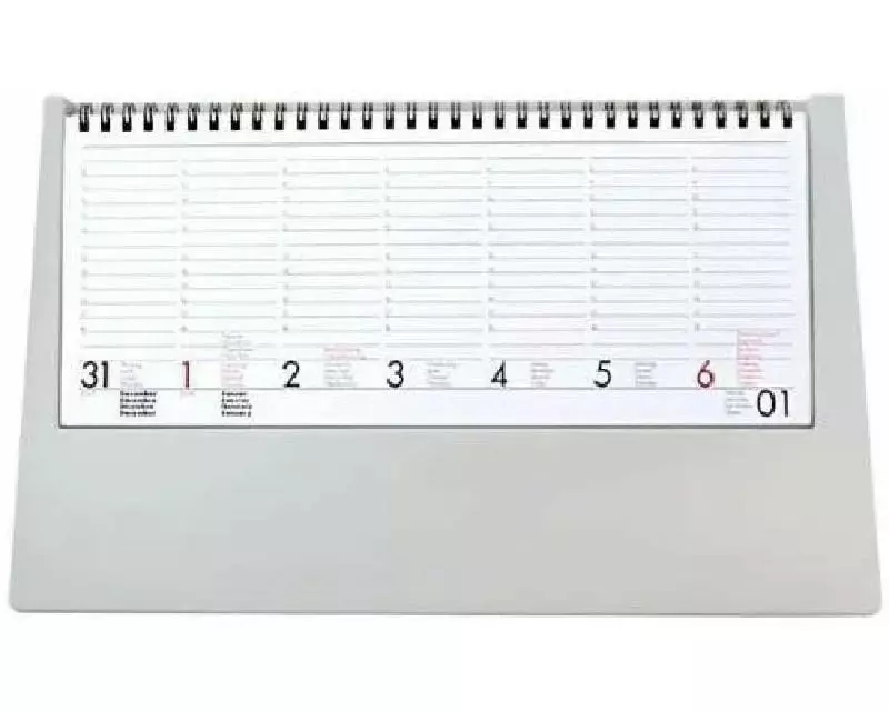 Büroline Kalendersockel 33.1 x 19.9 cm Grau