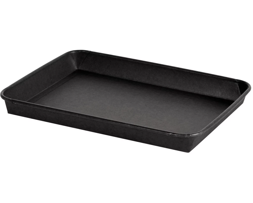 Duni Behälter Tray Contrast X-Large 900 ml, Schwarz, 50 Stück