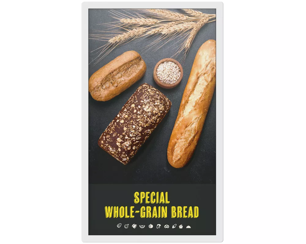 Sharp EP-C251 Digital Signage Flachbildschirm 64,3 cm (25.3") WLAN Quad HD+ Weiß