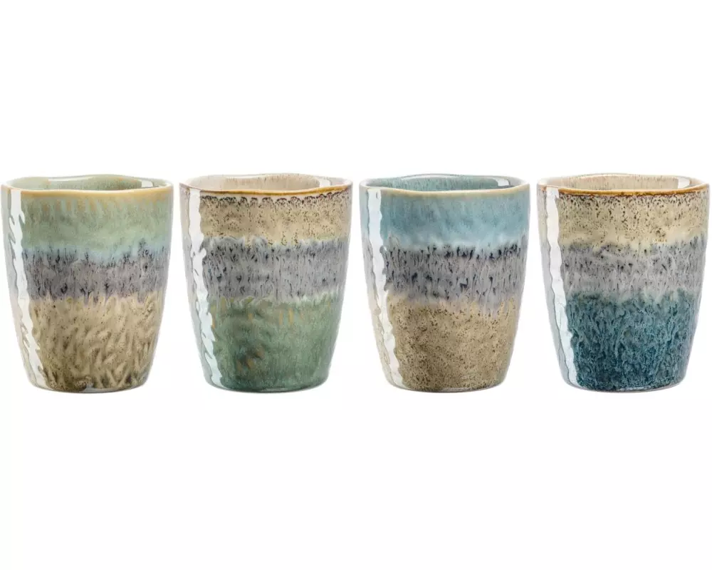 Leonardo Kaffeebecher Matera 300 ml, 4 Stück, Mehrfarbig