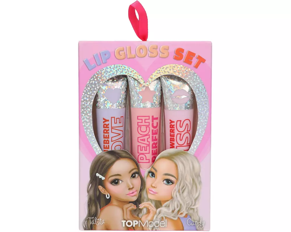 Topmodel Schminkset Lip Gloss Top Model 3 Stück, 8 ml pro Tube