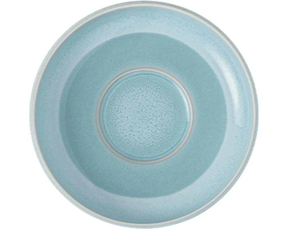Villeroy & Boch Perlemor Aqua Espressountertasse 0 ml, 6 Stück, Blau