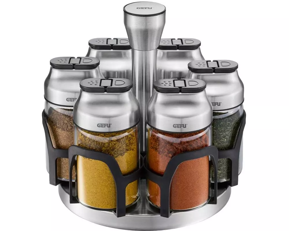 GEFU Gewürzkarussell Kippo 7-teilig