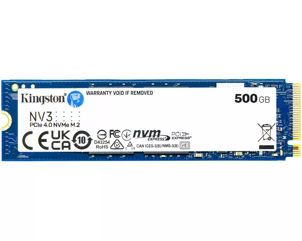 Kingston SSD NV3 M.2 2280 NVMe 500 GB