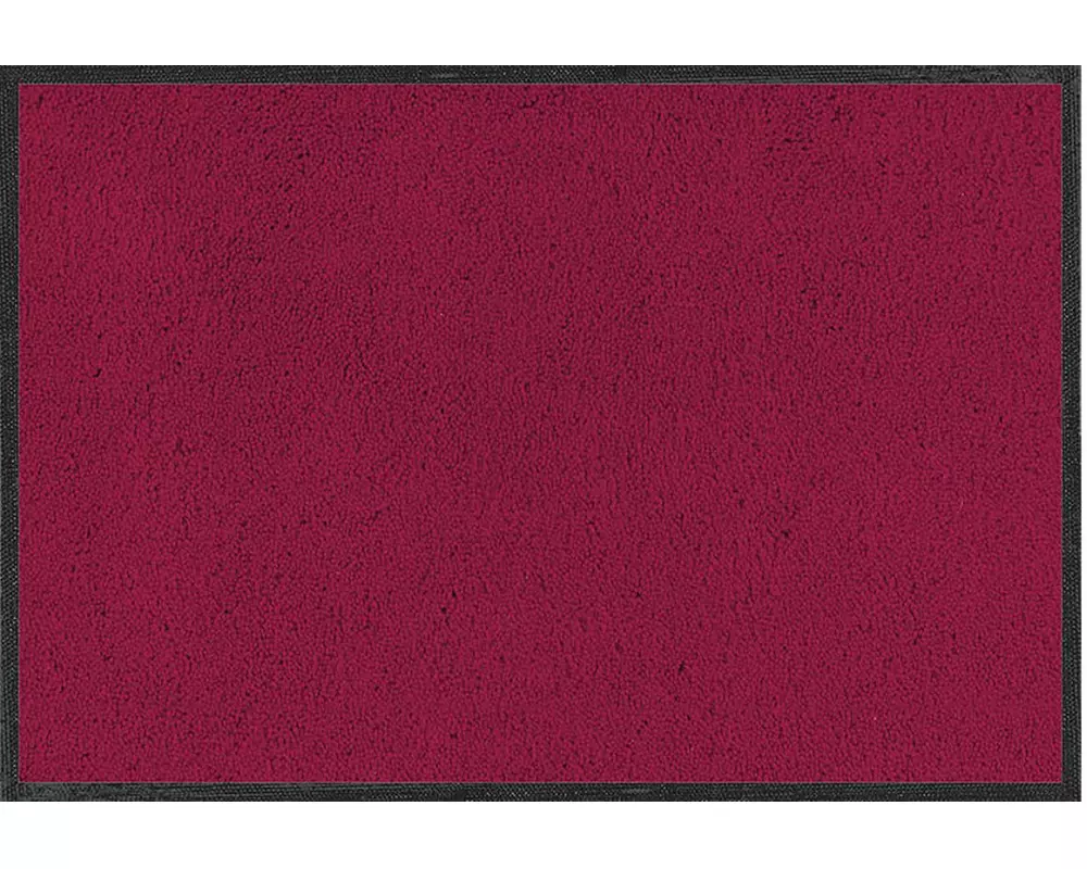 wash+dry Fussmatte Weinrot 60 x 90 cm