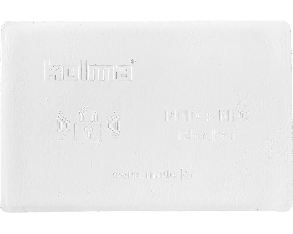 Kolma Sperrkarte RFID Blocker Weiss