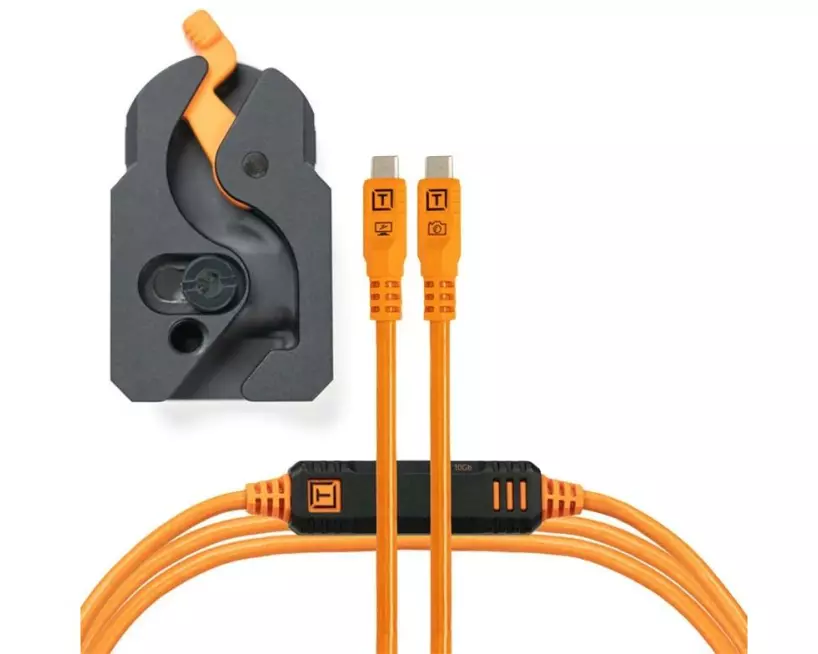 Tether Tools Kabel Leverlock Klemme und USB-C 4.6m