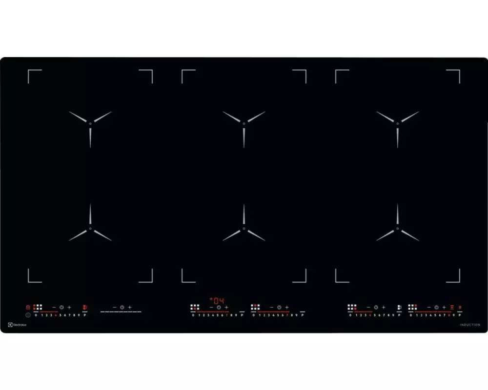 Electrolux Induktionskochfeld GK906TSILO Aufliegend/Flächenbündig