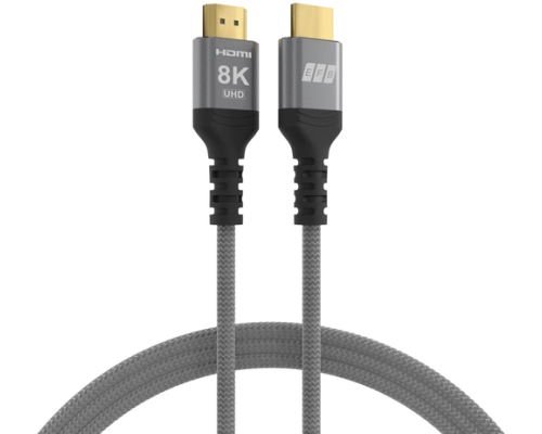 1M HDMI CABLE ULTRA 8K GRAY