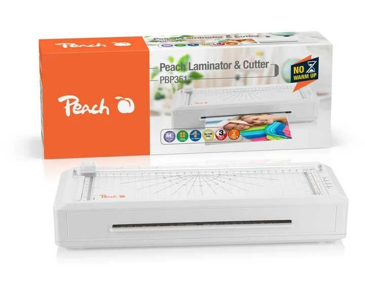 Peach Bürogeräte Laminieren ohne Aufwärmzeit A4 0 µm