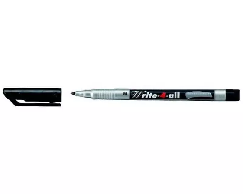 STABILO Permanent-Marker Write-4-all M, Schwarz