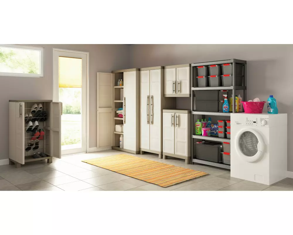 Keter Gartenschrank Excellence High, Beige
