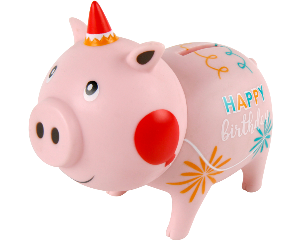 ROOST Sparschwein Happy Birthday 100199 Vinyl