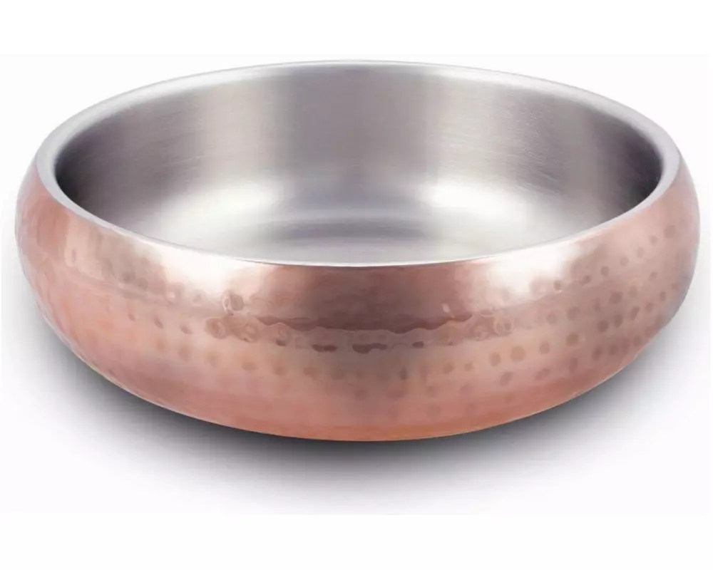 Wolters Edelstahlnapf Diner Steel, L, Kupfer