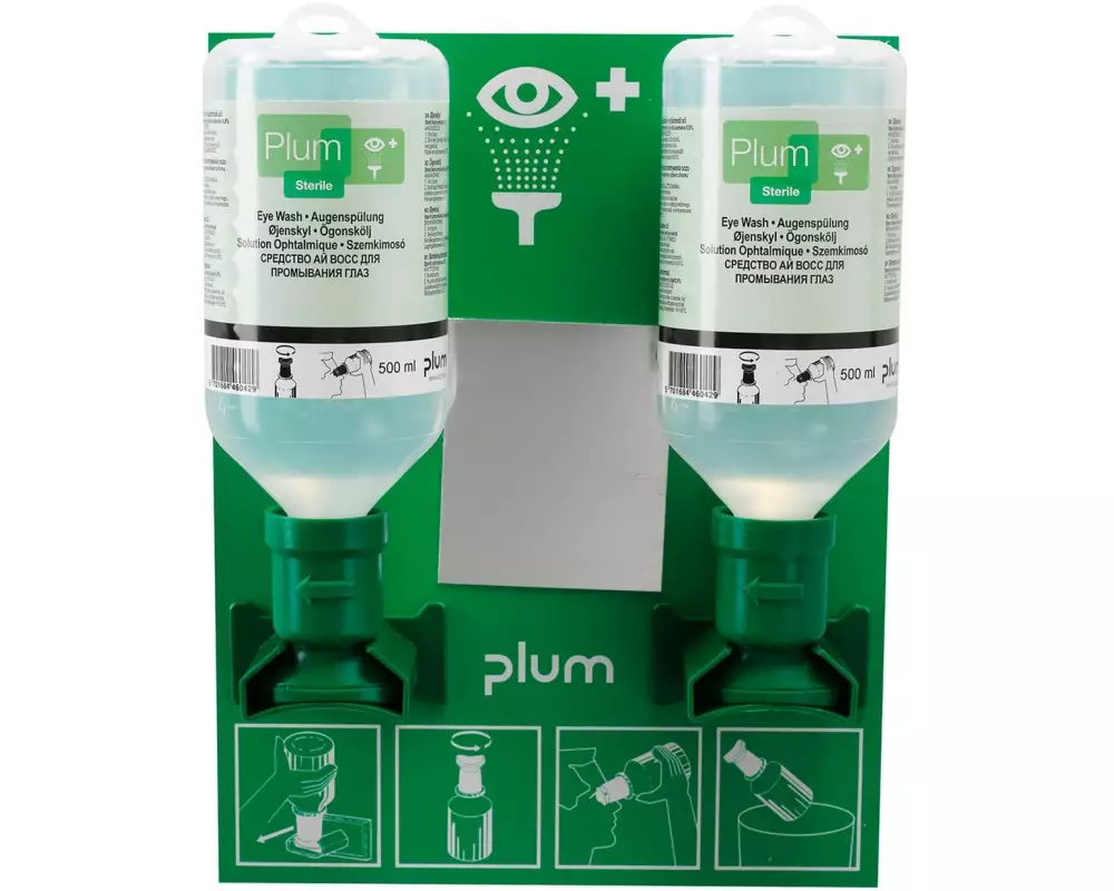 PLUM Augen Notfallstation für Wandmontage