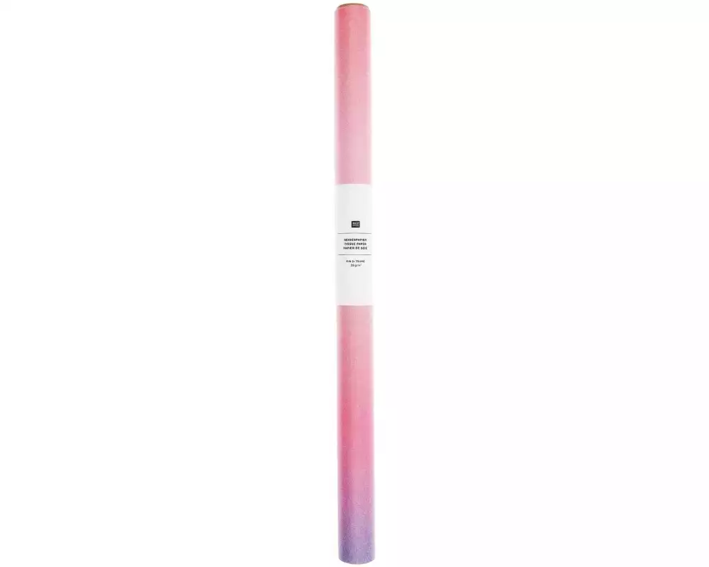 Rico Design Geschenkpapier Rico Seidenpapier 50 x 415 cm, 1 Stück, Rosa
