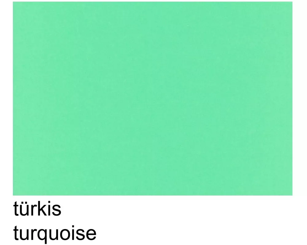 Papyrus Tonzeichenpapier A3, 130 g/m², 100 Stück, Türkis