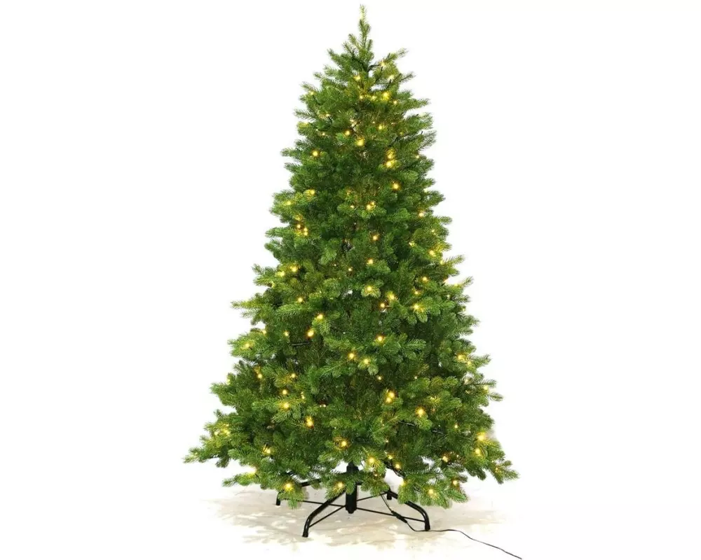 Botanic-Haus Weihnachtsbaum De Luxe 352 LEDs Easy Shape, 180 cm