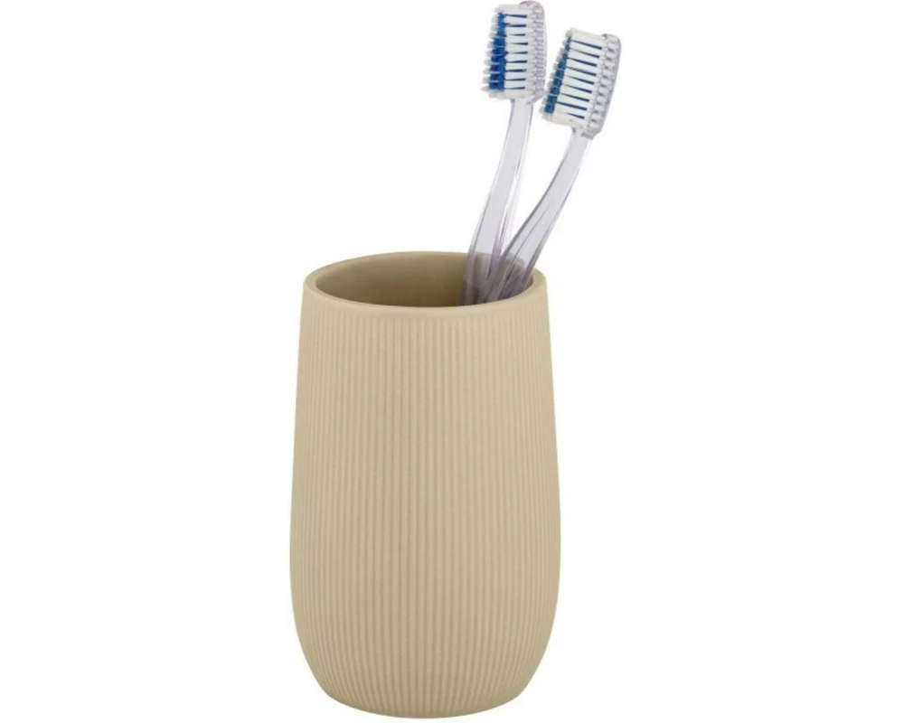 Wenko Zahnputzbecher Fablo Beige